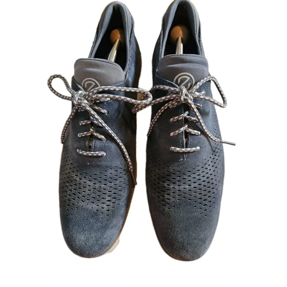 Cole Haan ZEROGRAND Wingtip‎ Oxford Men's Shoes - Dark Grey US 10M